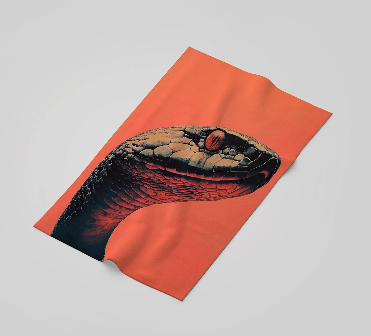 Serpente telo mare da Nikis Art Studio