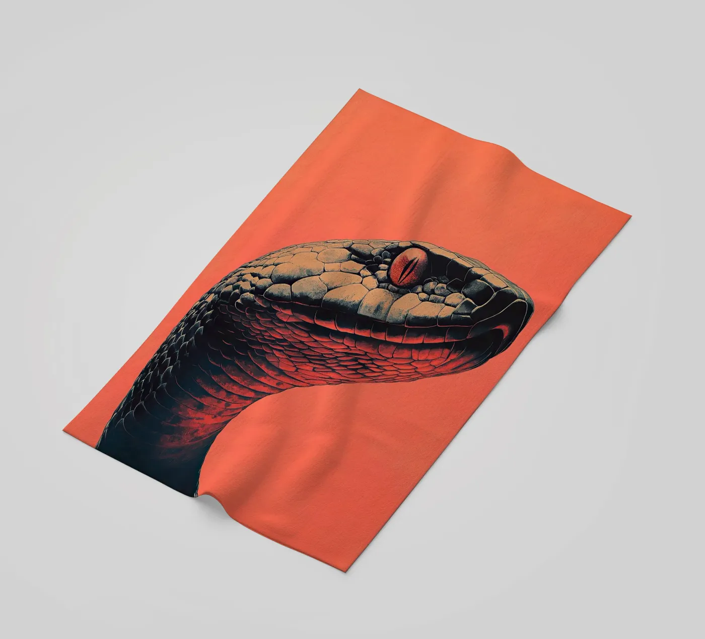 Serpente telo mare da Nikis Art Studio