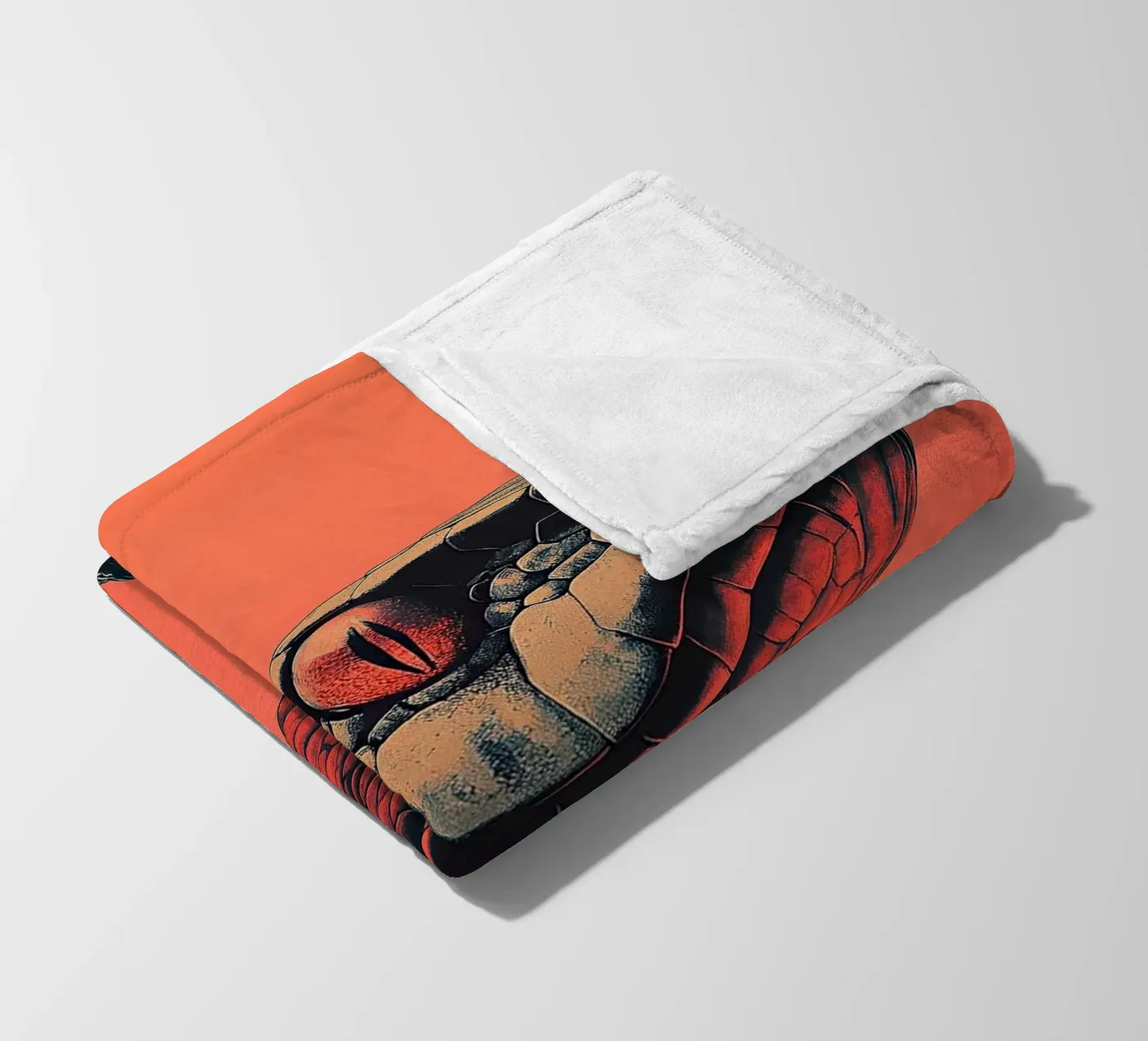 Snake fleece blanket by Nikis Art Studio