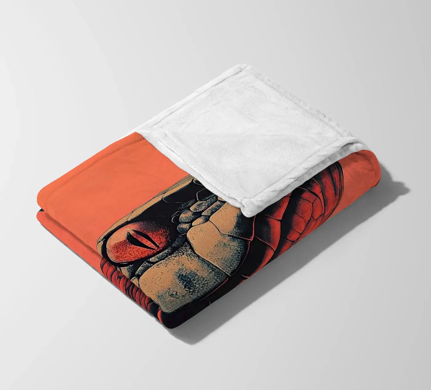 Snake fleece blanket by Nikis Art Studio