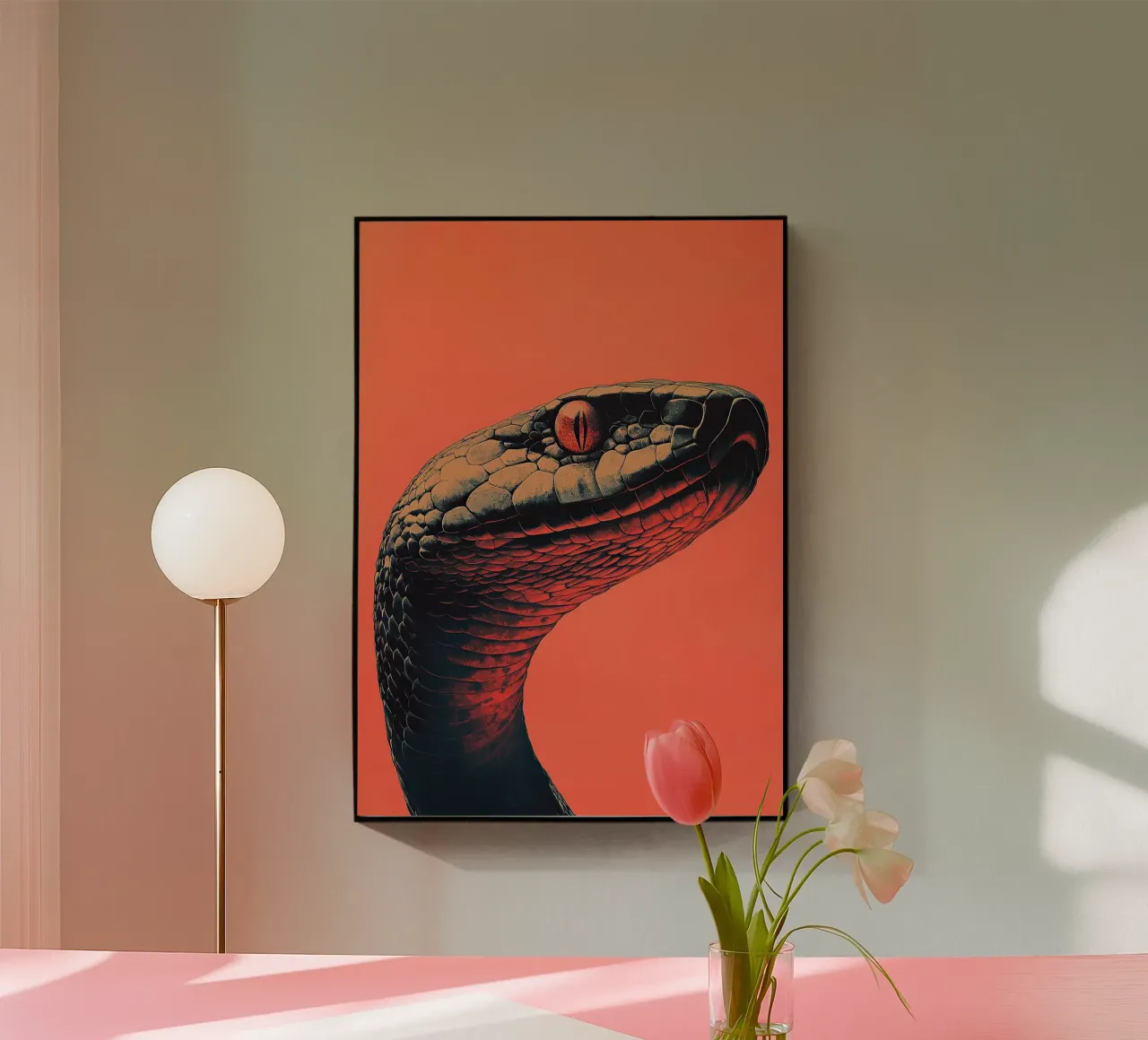 Serpente plexiglass da Nikis Art Studio