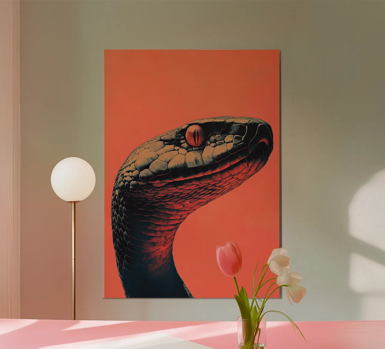 Serpente poster da Nikis Art Studio