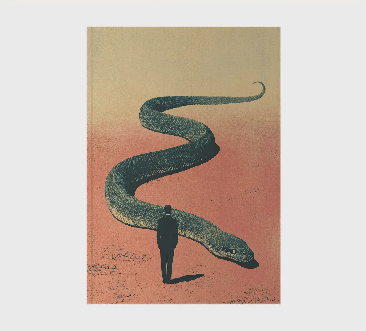 Snake notebook by Nikis Art Studio