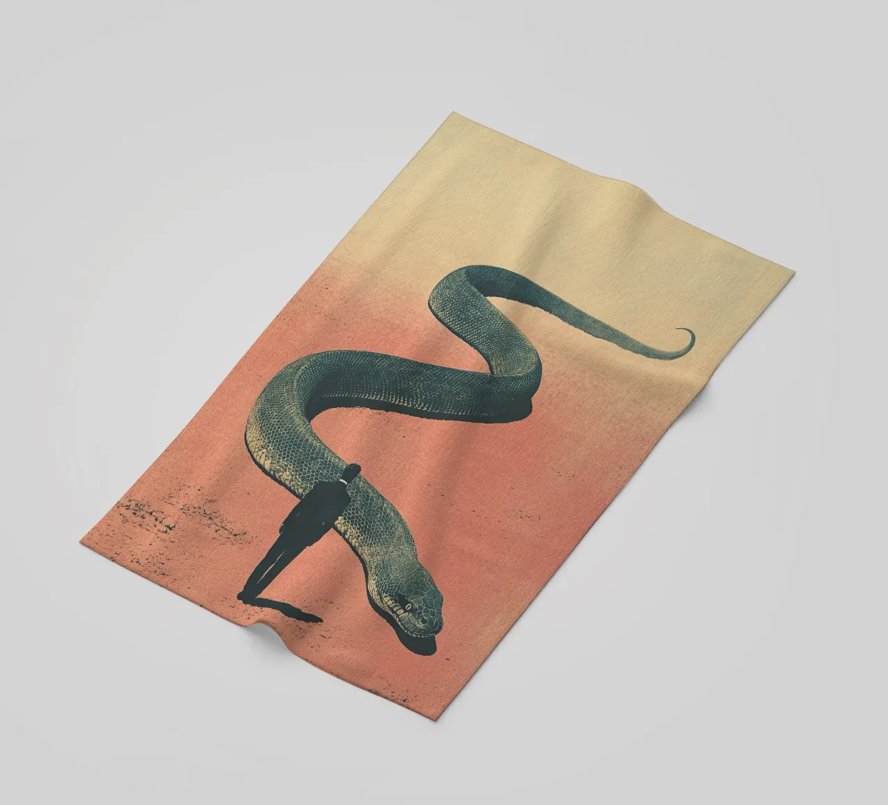 Serpente telo mare da Nikis Art Studio