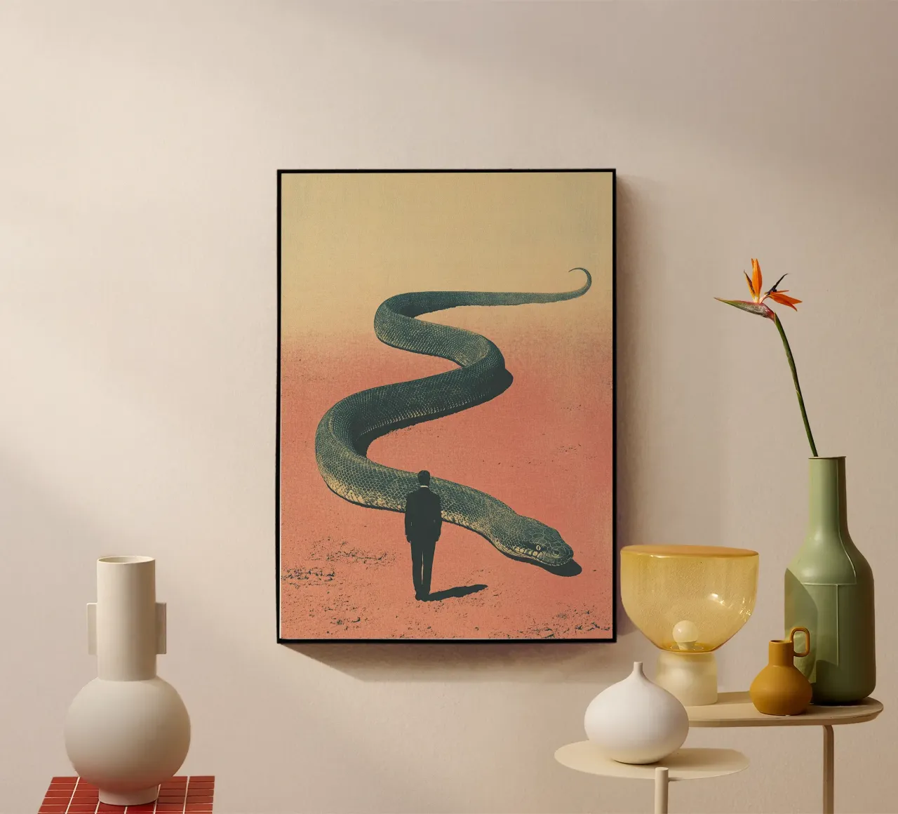 Serpente plexiglass da Nikis Art Studio