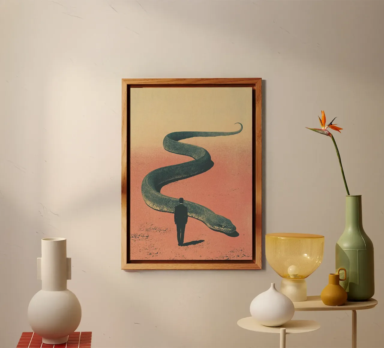 Serpente pannello forex da Nikis Art Studio