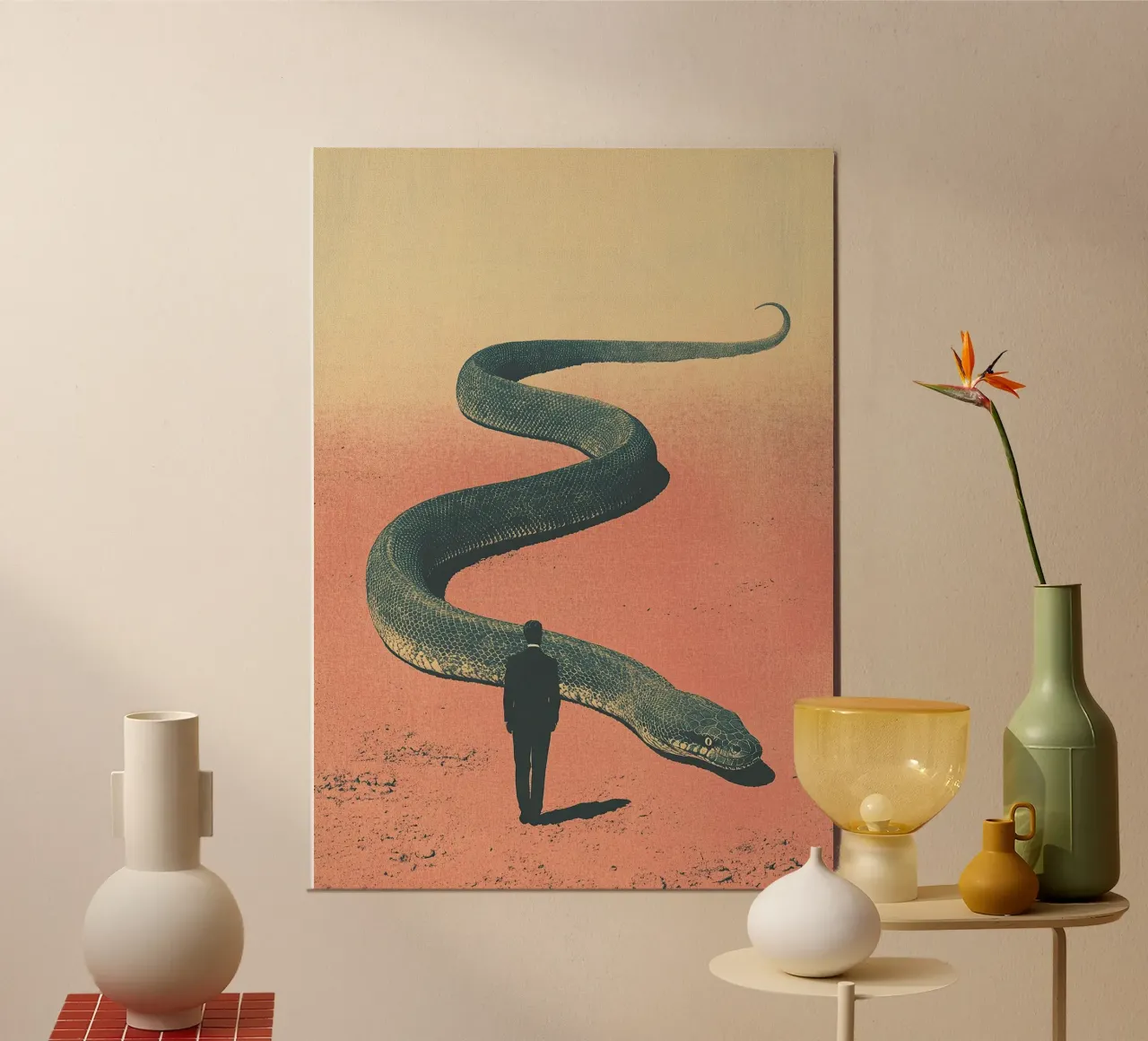 Serpente pannello forex da Nikis Art Studio