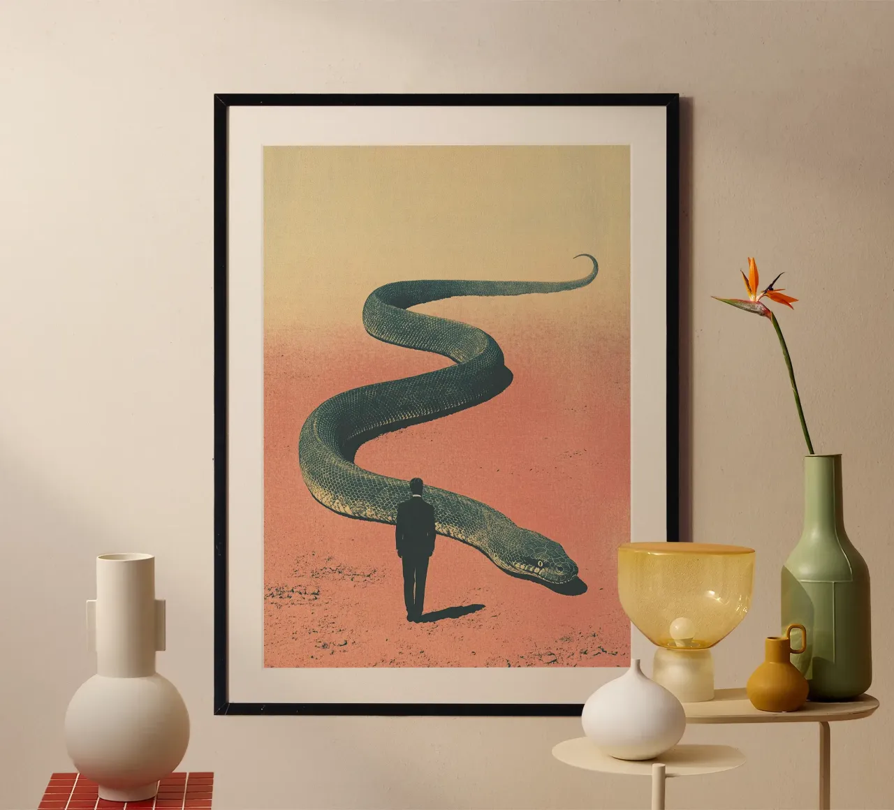 Serpente poster da Nikis Art Studio