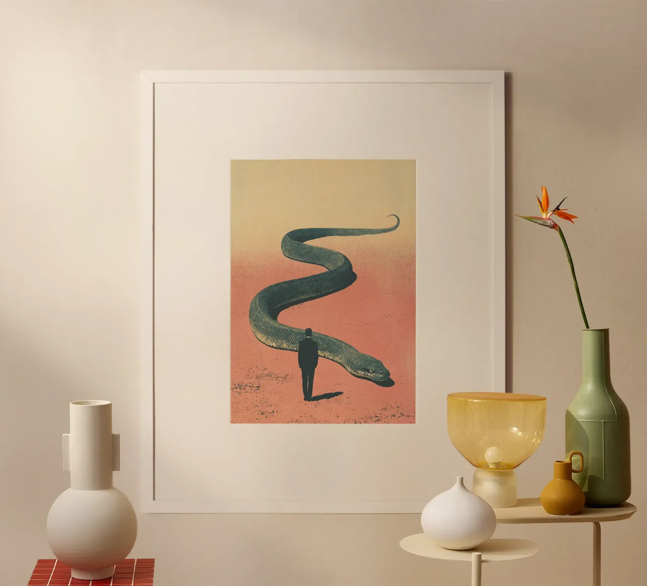 Serpente poster da Nikis Art Studio