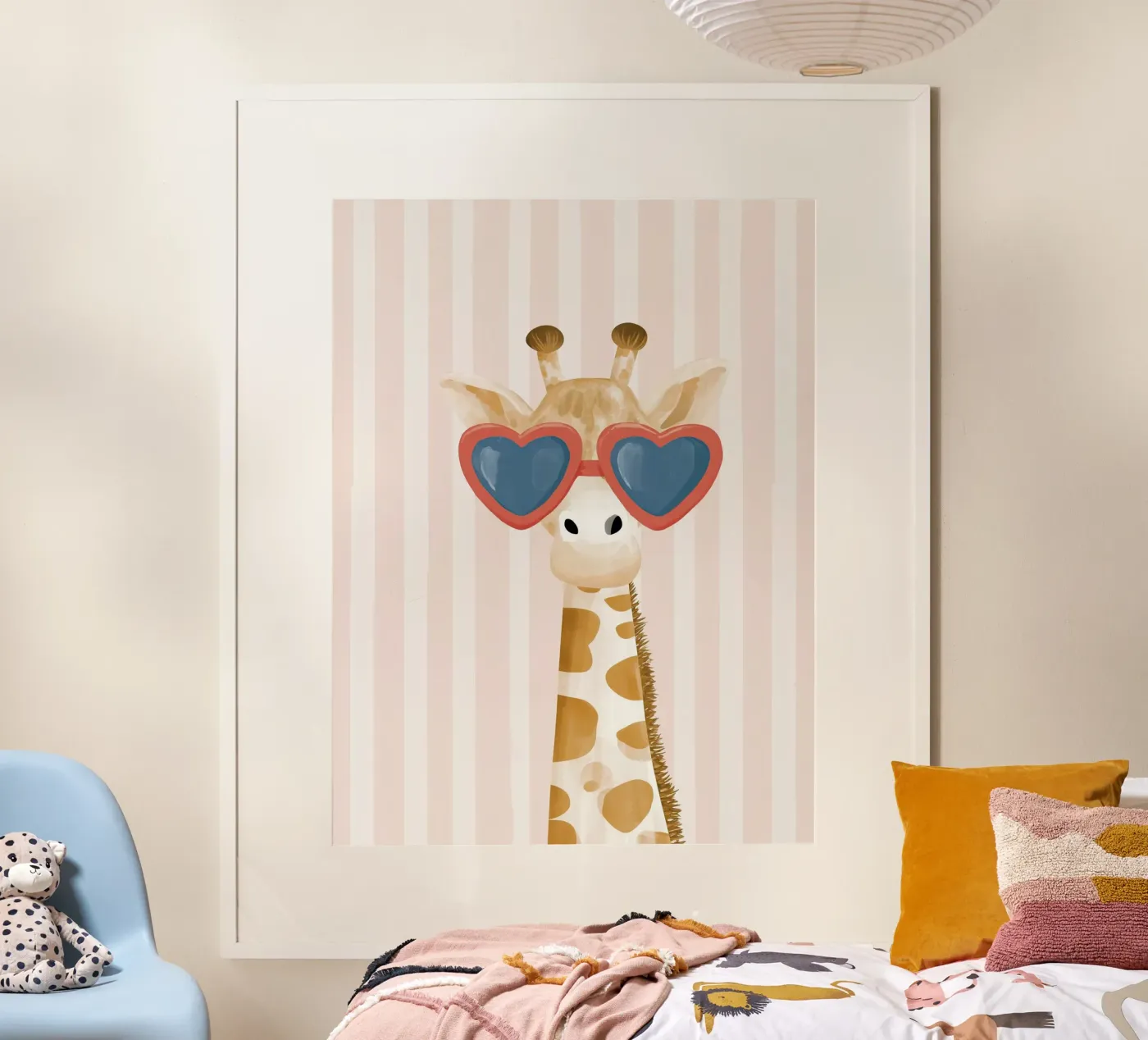 Cool Giraffe poster van Alma Rowan