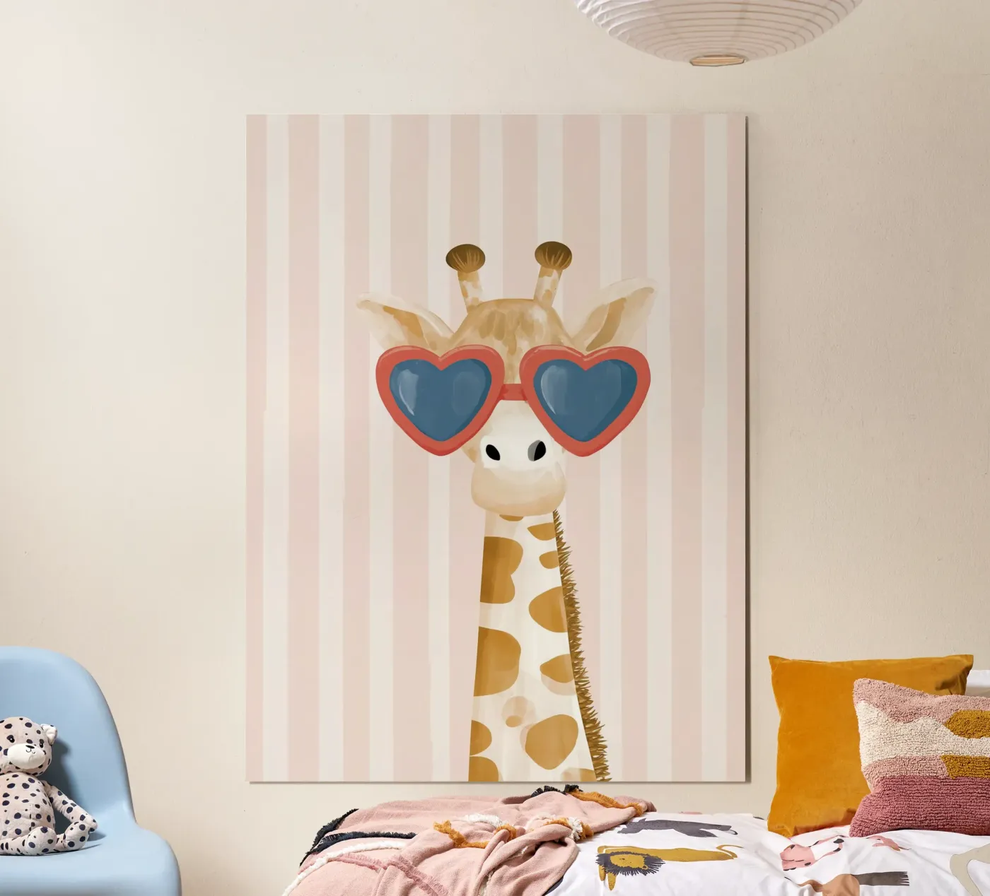 Cool Giraffe poster van Alma Rowan