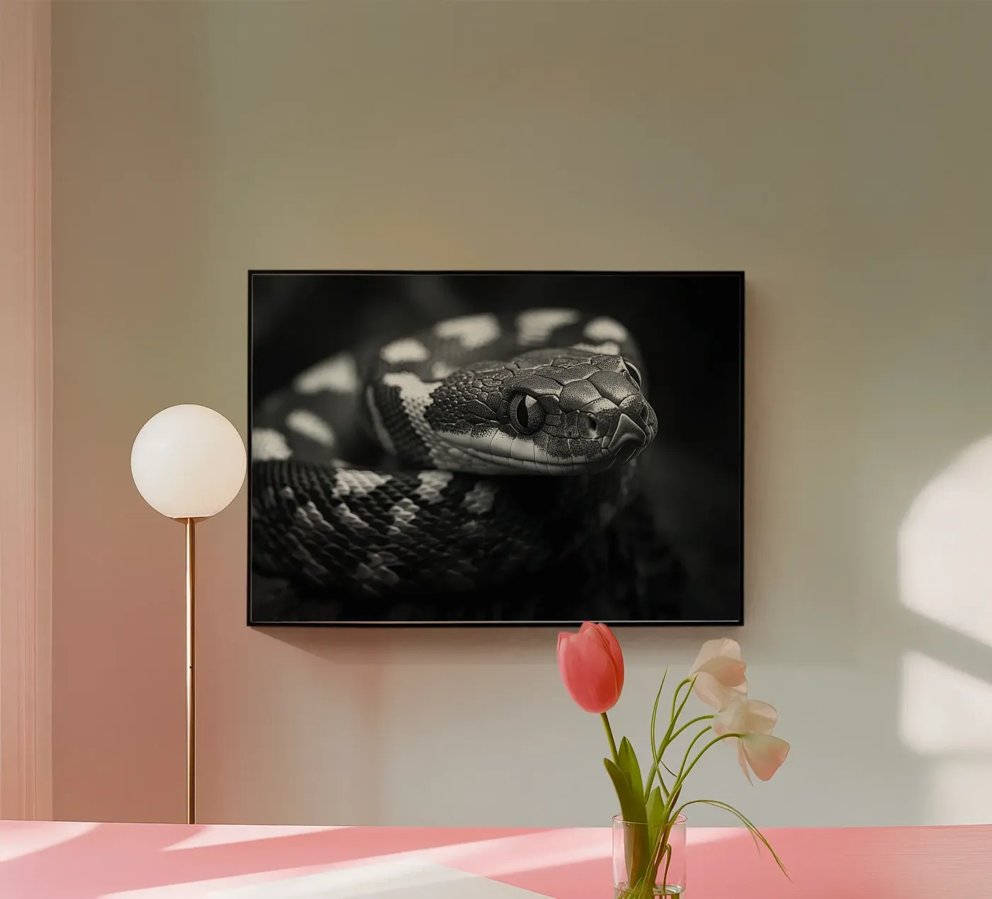 Snake plexiglass da Nikis Art Studio