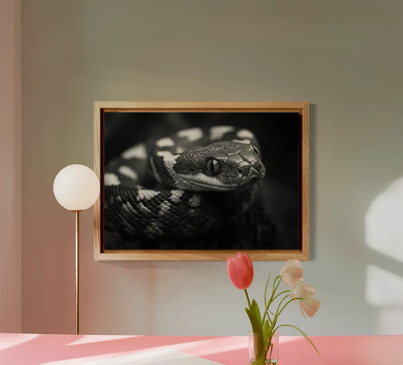 Snake pannello forex da Nikis Art Studio