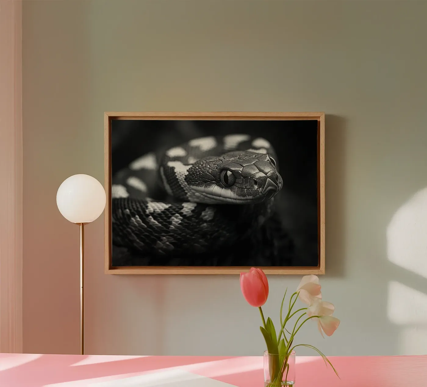 Serpente tela da Nikis Art Studio