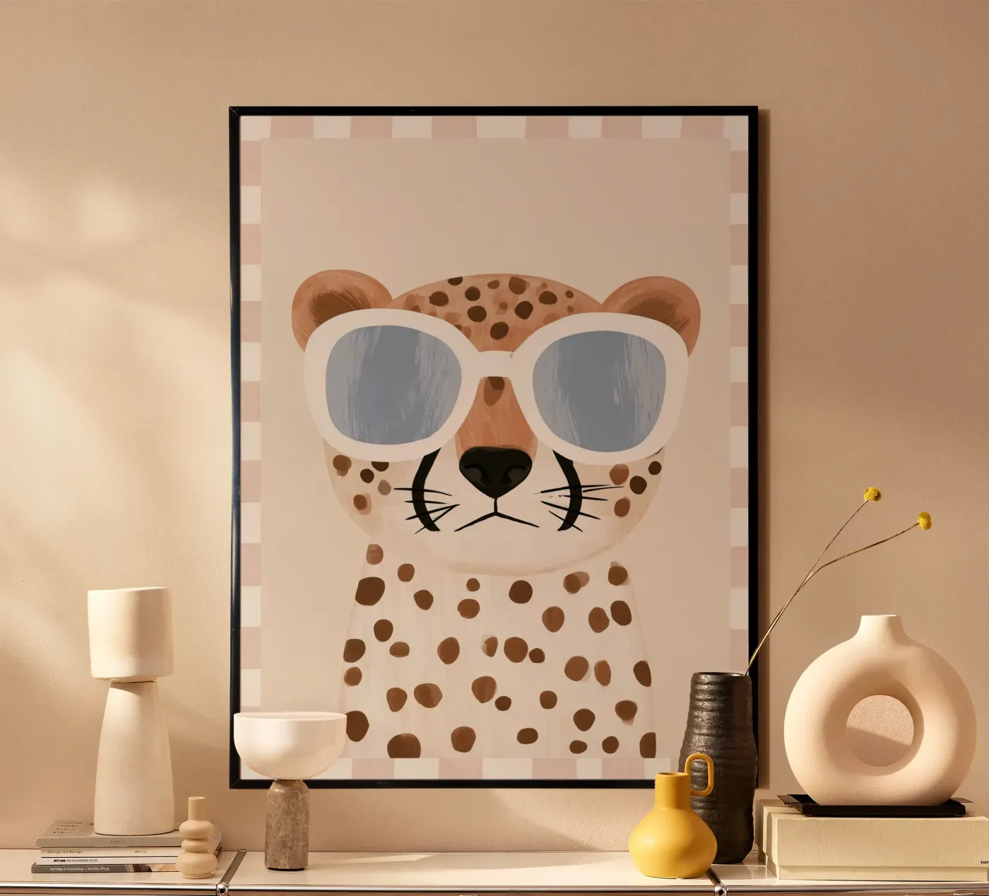 Cool Leopard Poster von Alma Rowan