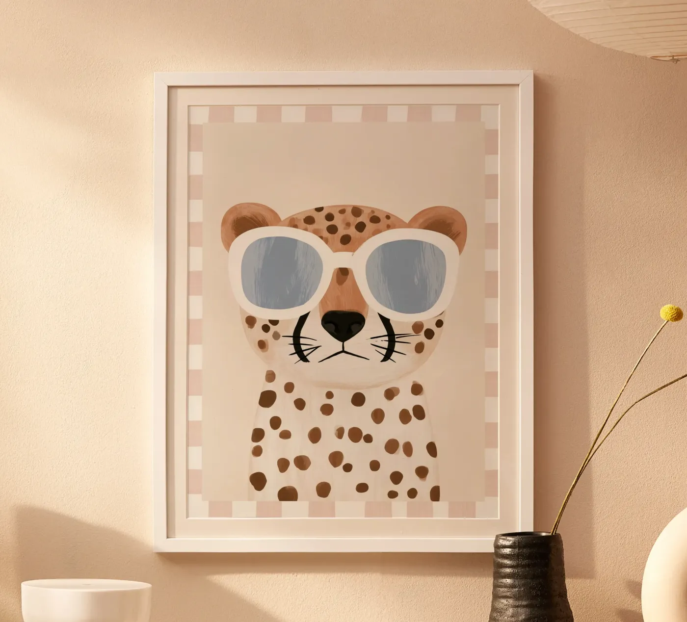 Cool Leopard Poster von Alma Rowan