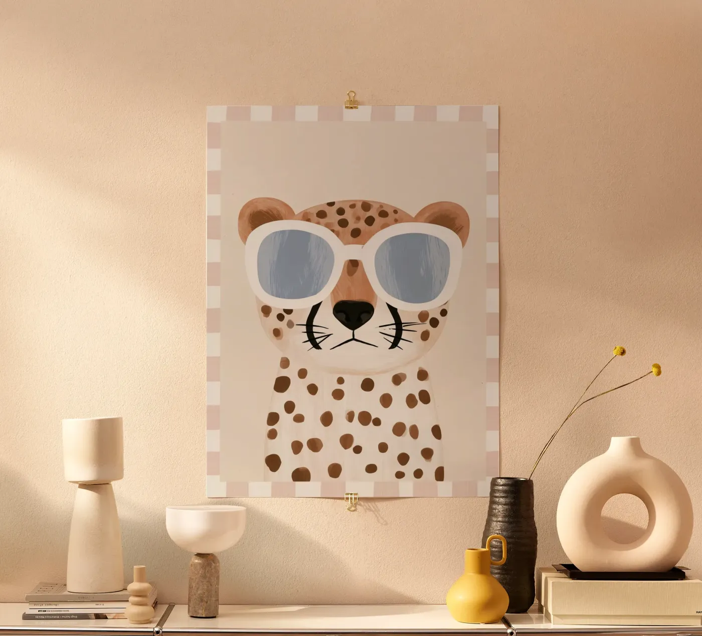 Cool Leopard Poster von Alma Rowan