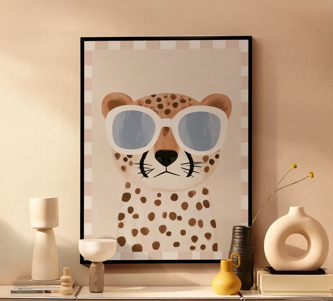 Cool Leopard Poster von Alma Rowan