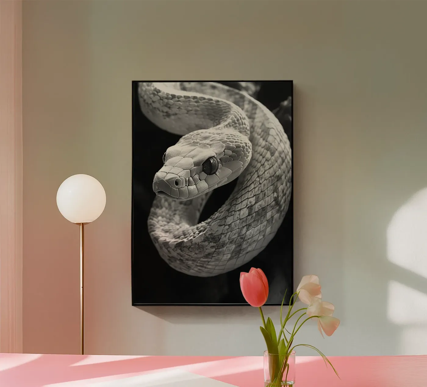 Snakes plexiglas de Nikis Art Studio