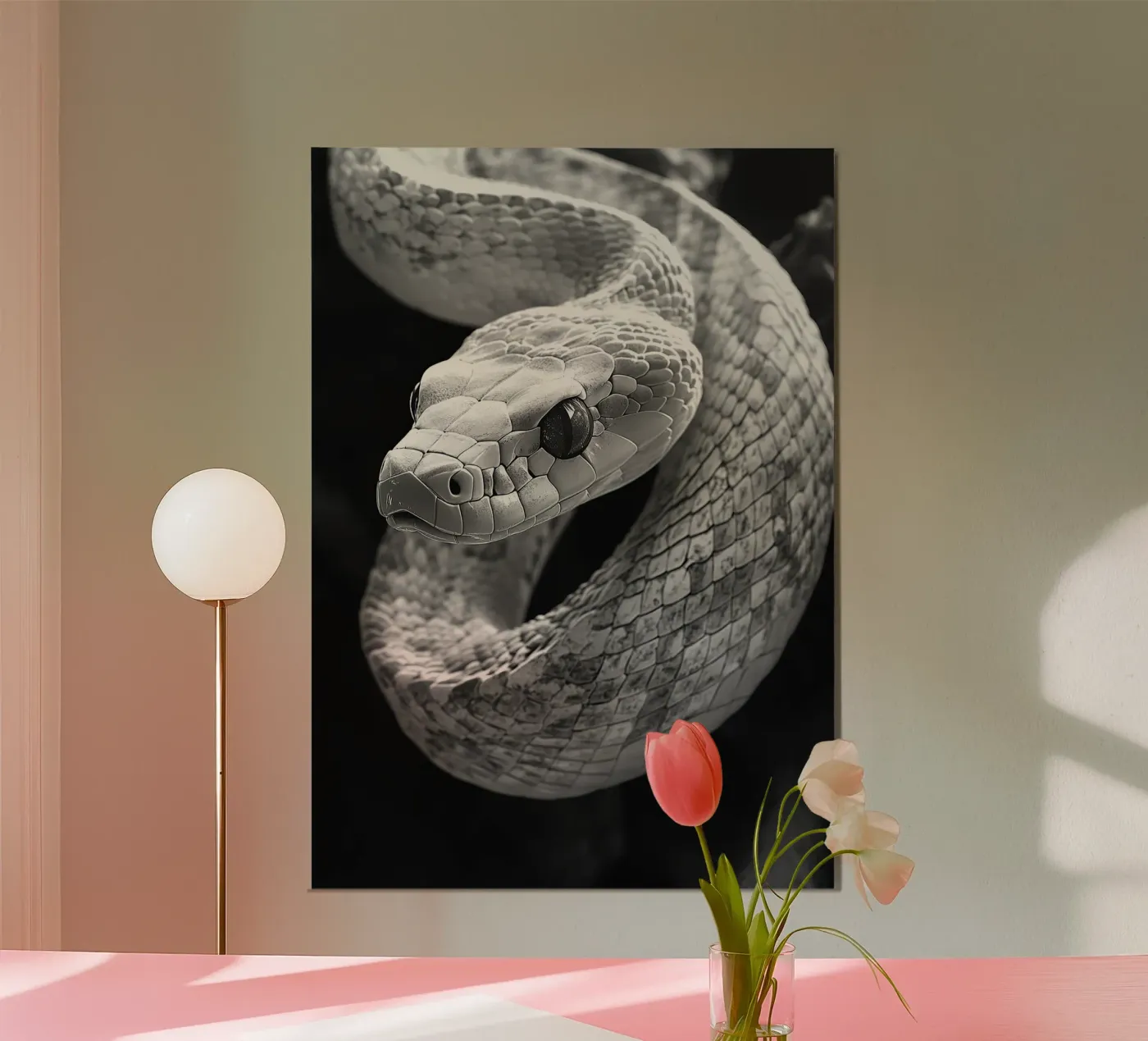 Snakes poster da Nikis Art Studio