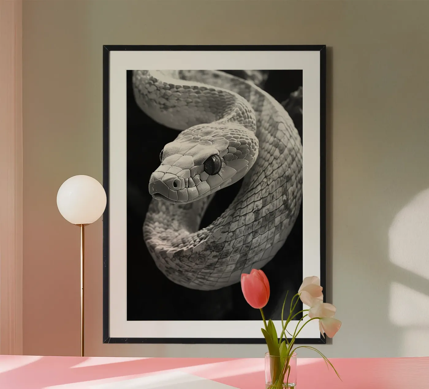 Snakes poster da Nikis Art Studio