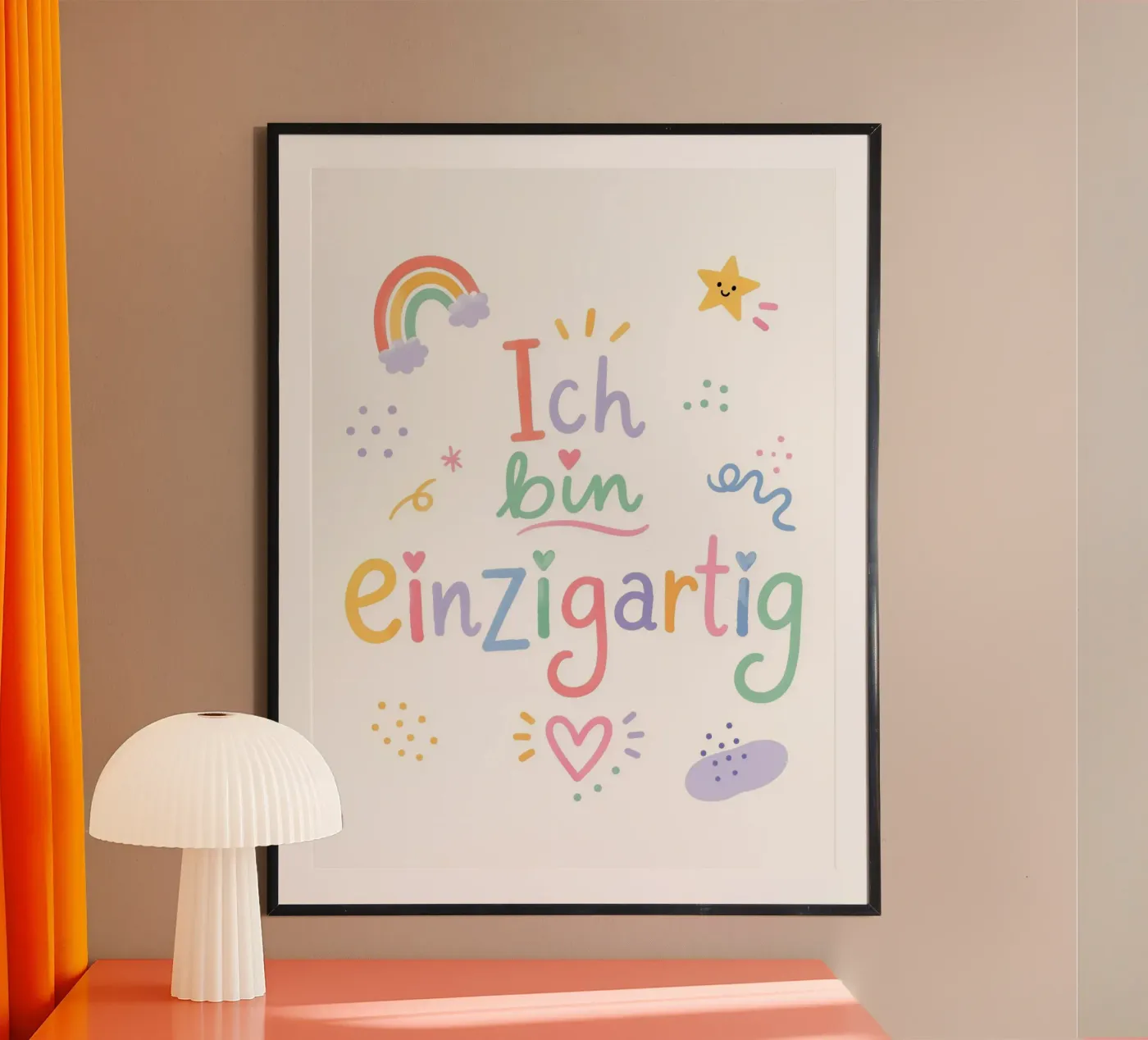 Ich bin einzigartig Poster von Pip&Pippa