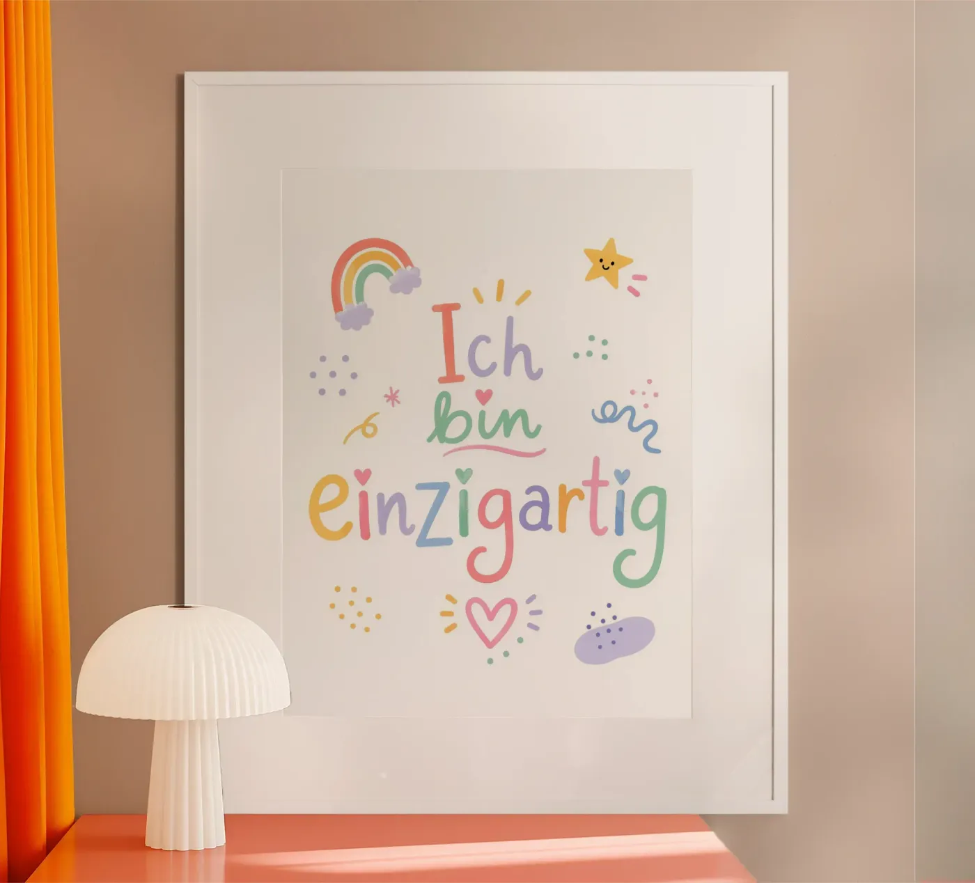 Ich bin einzigartig Poster von Pip&Pippa