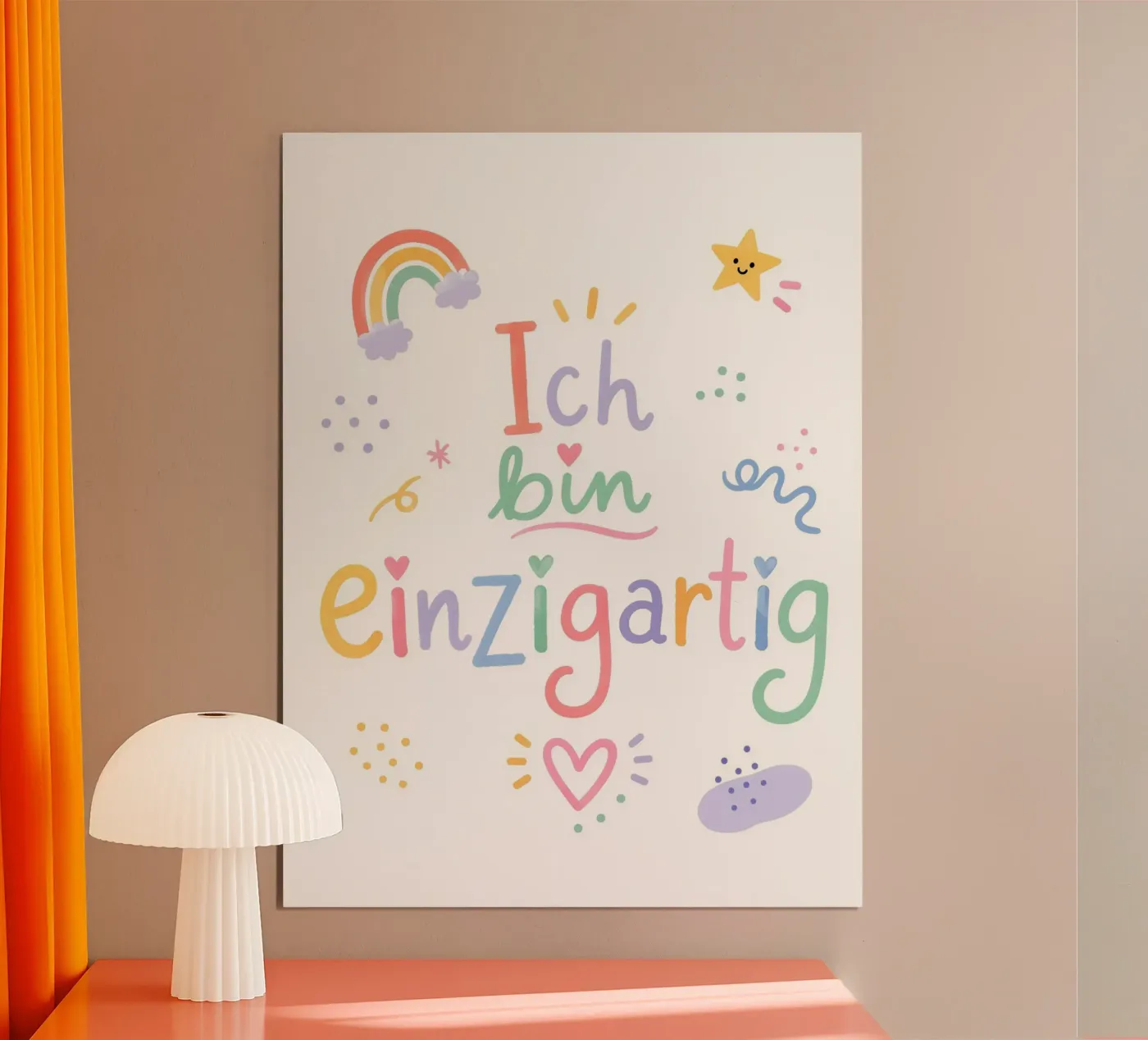 Ich bin einzigartig Poster von Pip&Pippa