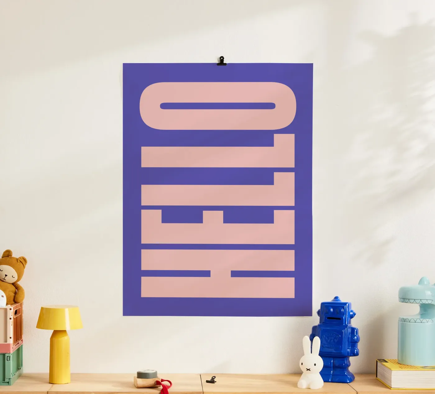 Hello Poster von Vector Hugo