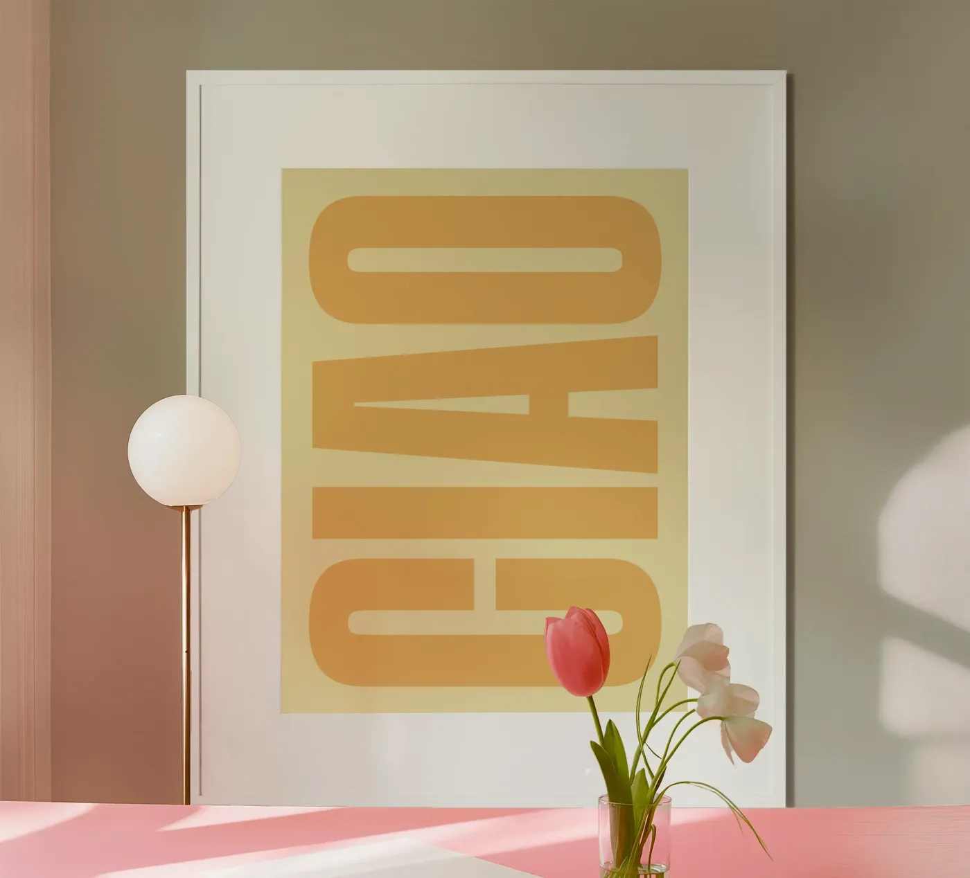 Ciao poster da Vector Hugo