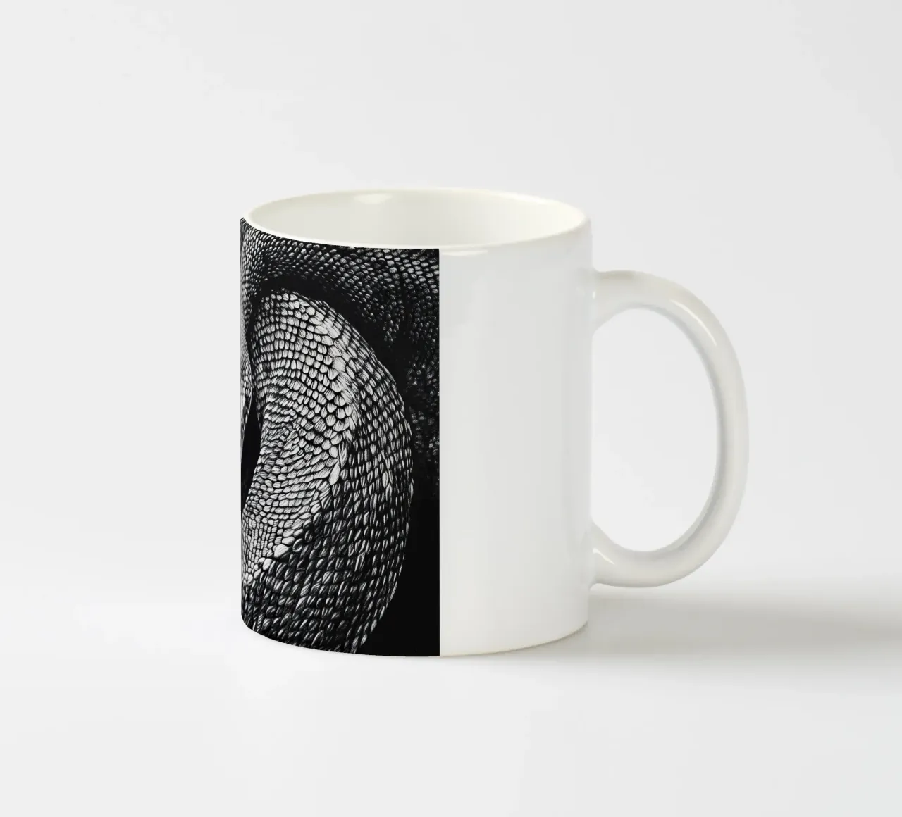 Serpente tazza in ceramica da Nikis Art Studio