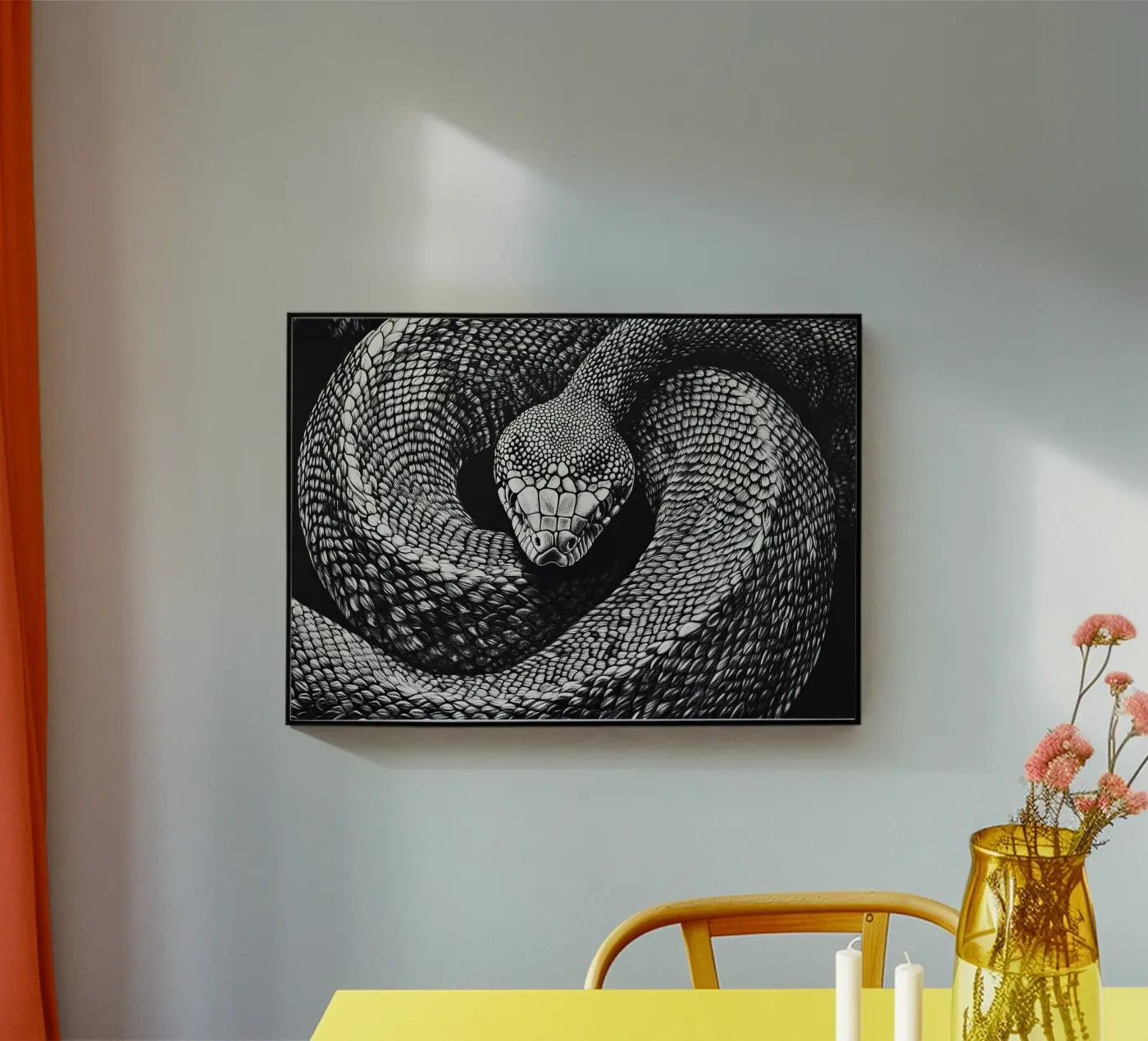 Snake plexiglass da Nikis Art Studio