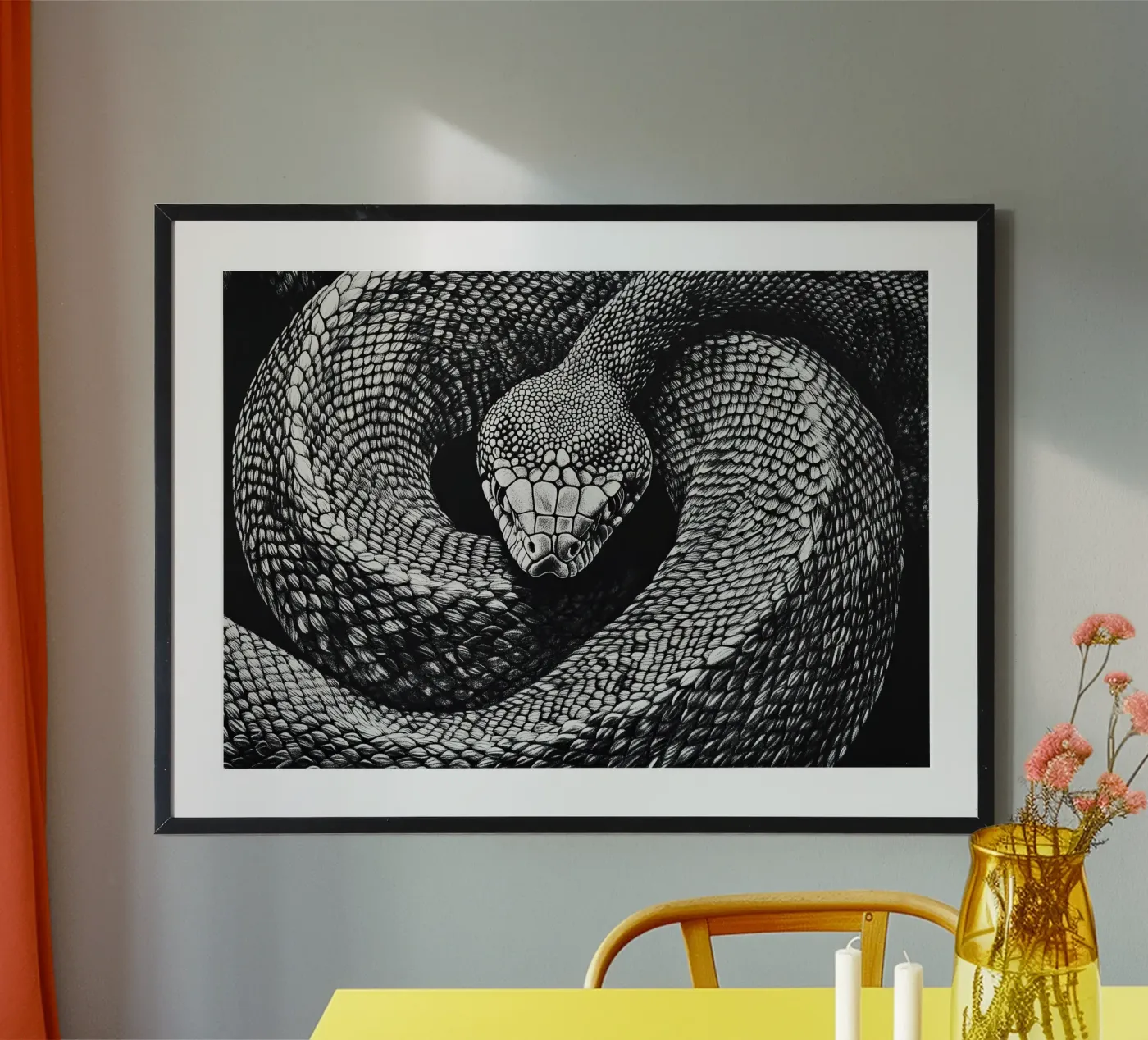 Serpente poster da Nikis Art Studio