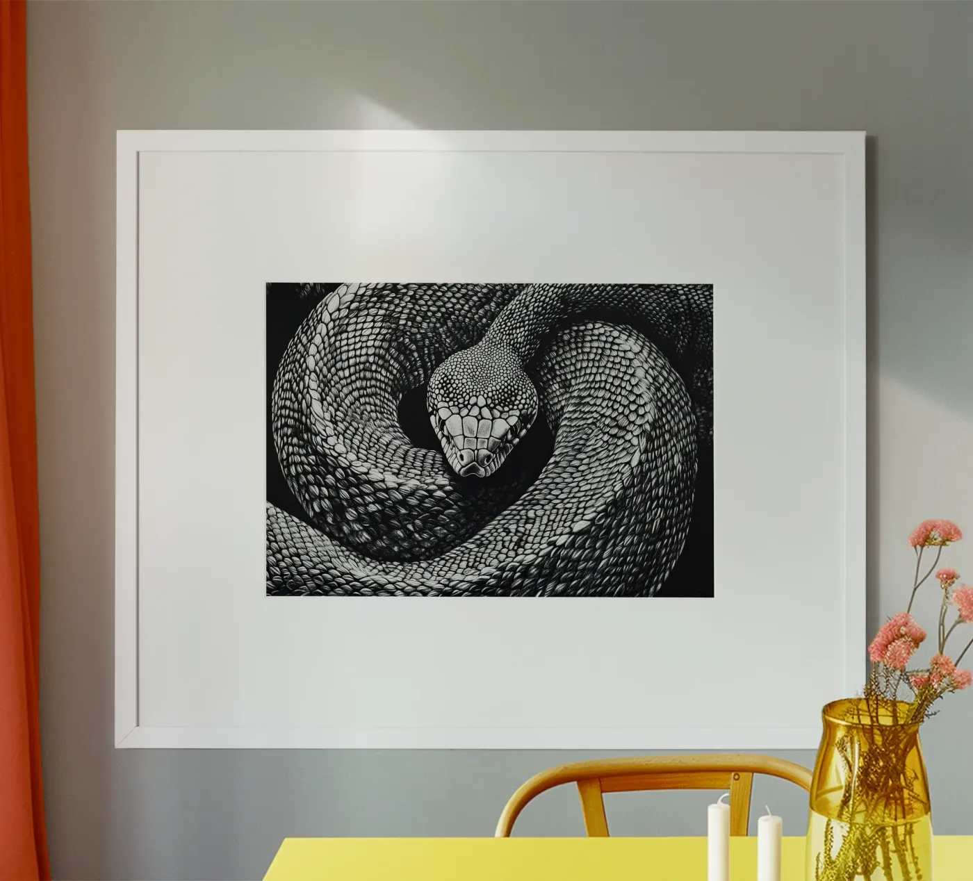 Serpente poster da Nikis Art Studio