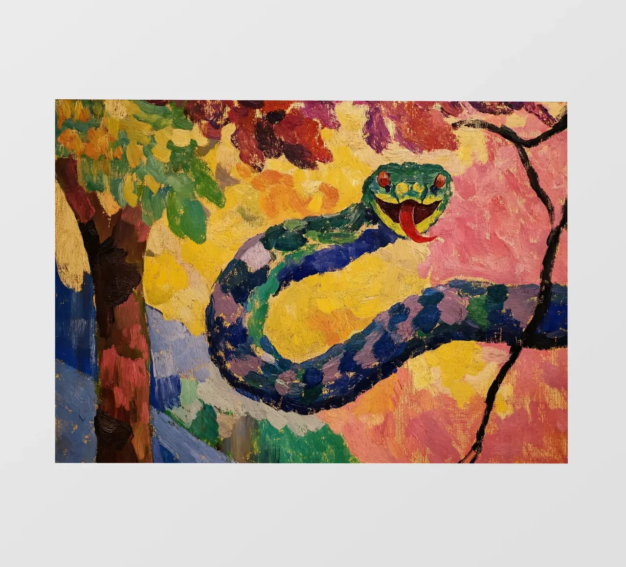 Serpente pellicola backlit da Nikis Art Studio