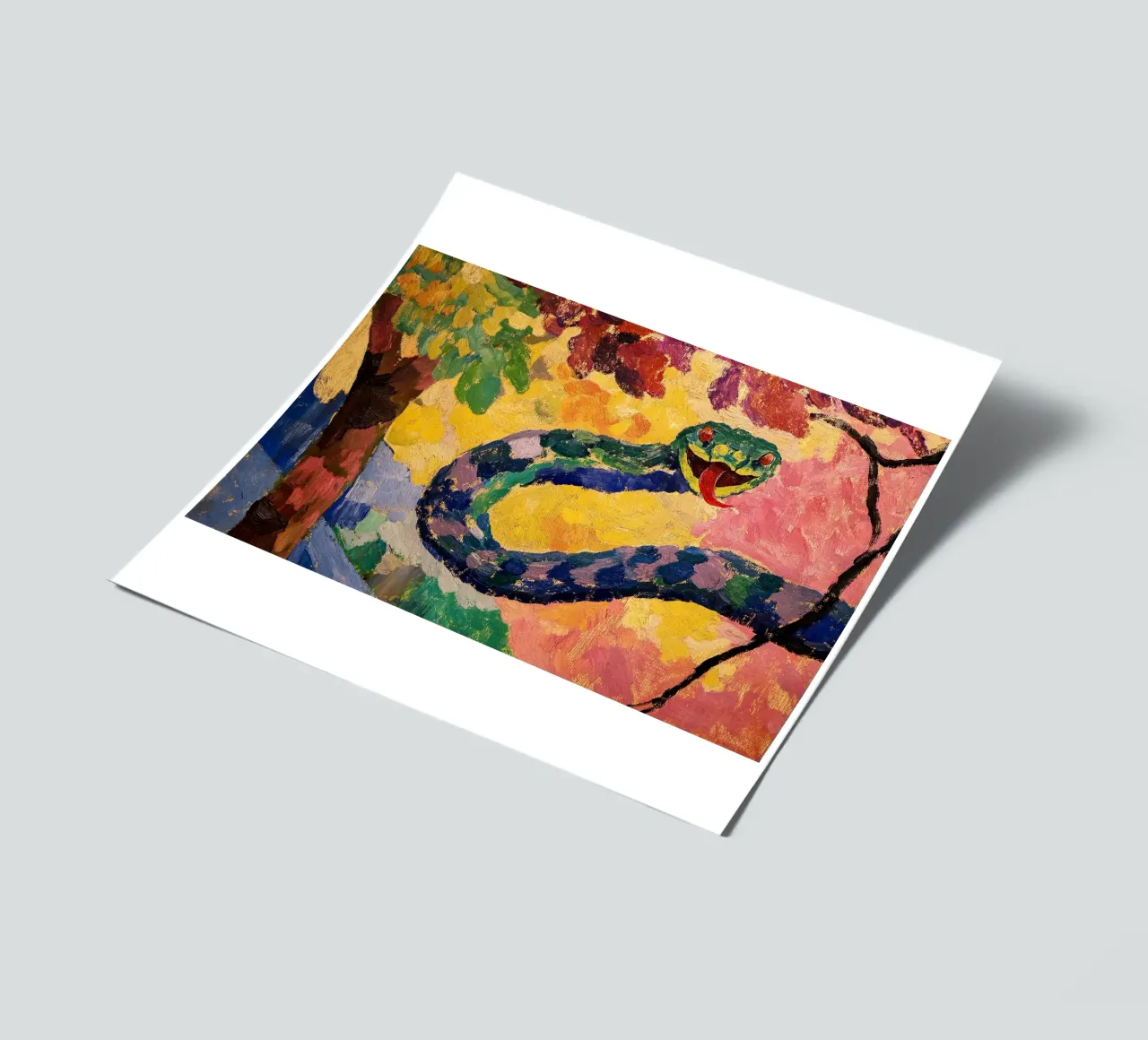 Snake sticker sheet by Nikis Art Studio