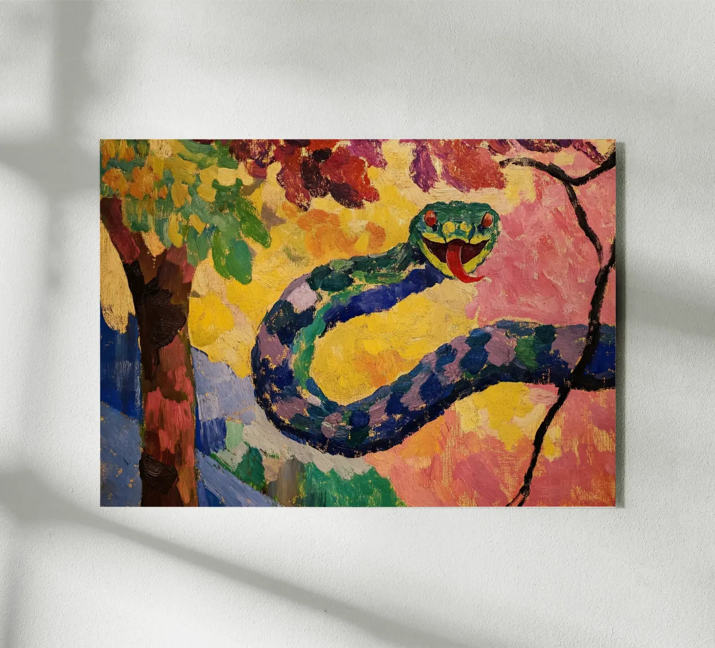 Snake plexiglas de Nikis Art Studio