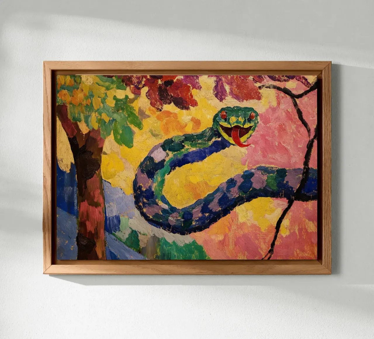Serpente alluminio dibond da Nikis Art Studio