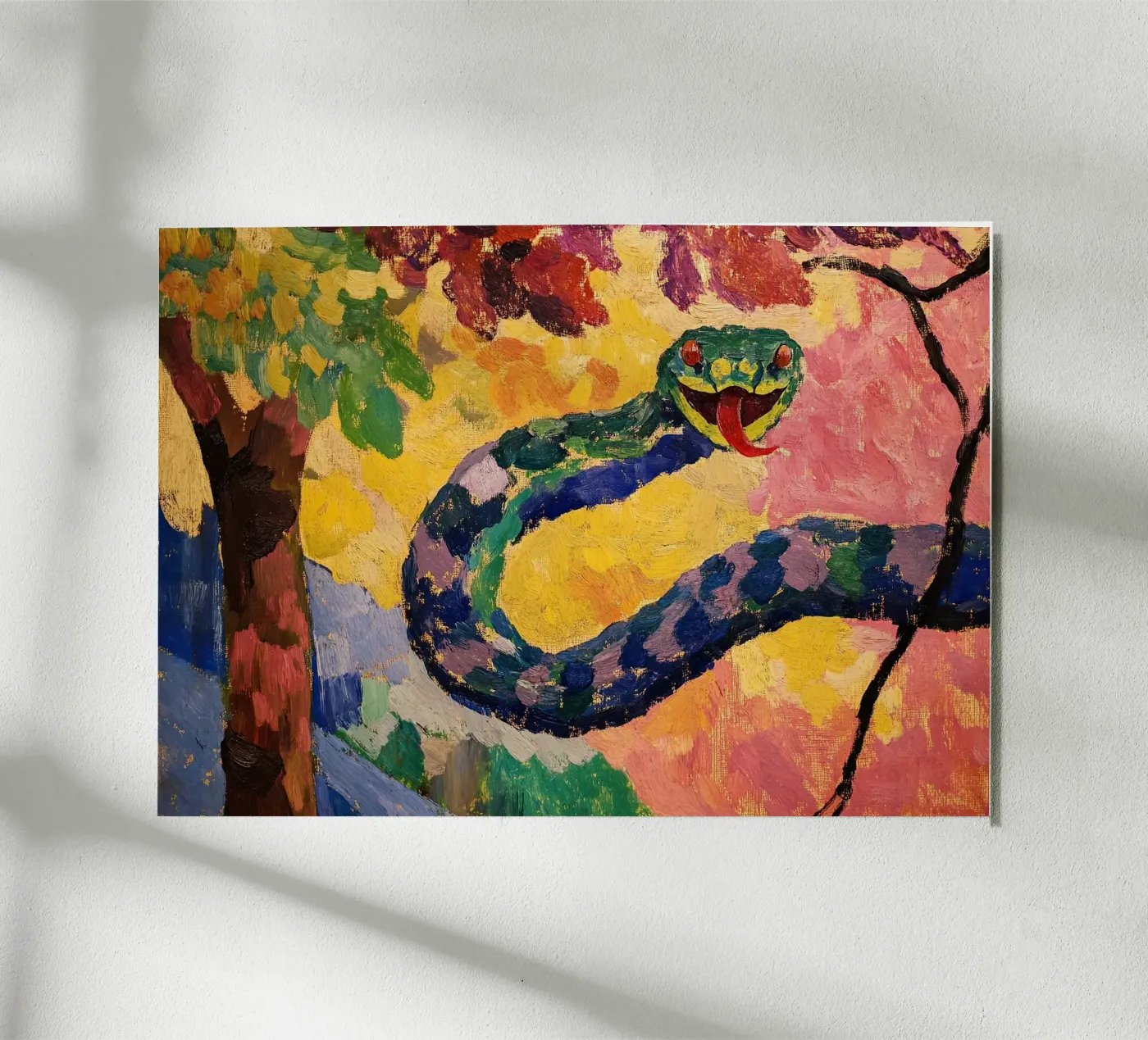 Snake alluminio dibond da Nikis Art Studio
