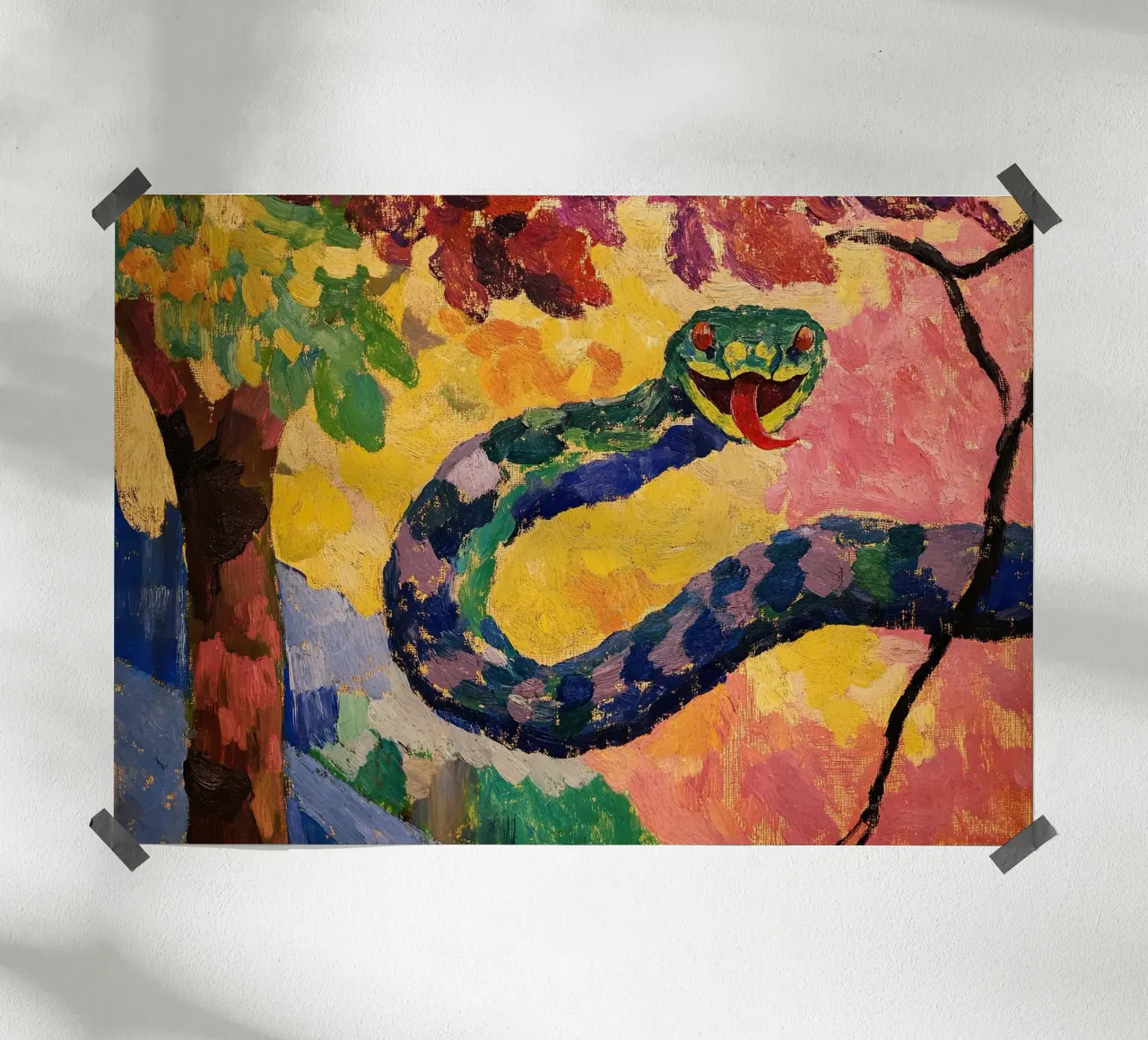 Serpente poster da Nikis Art Studio