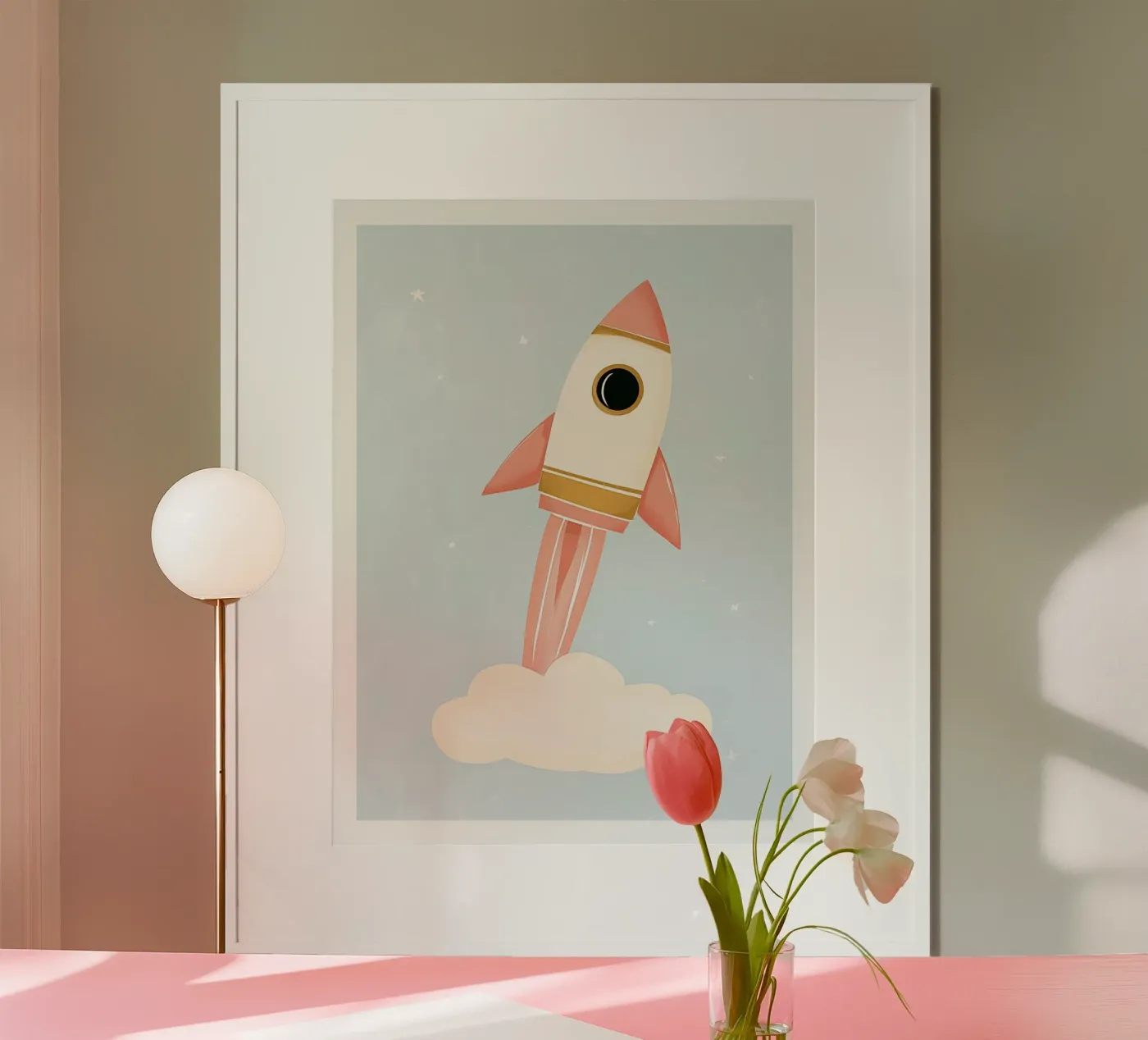 Little Rocket poster da Alma Rowan