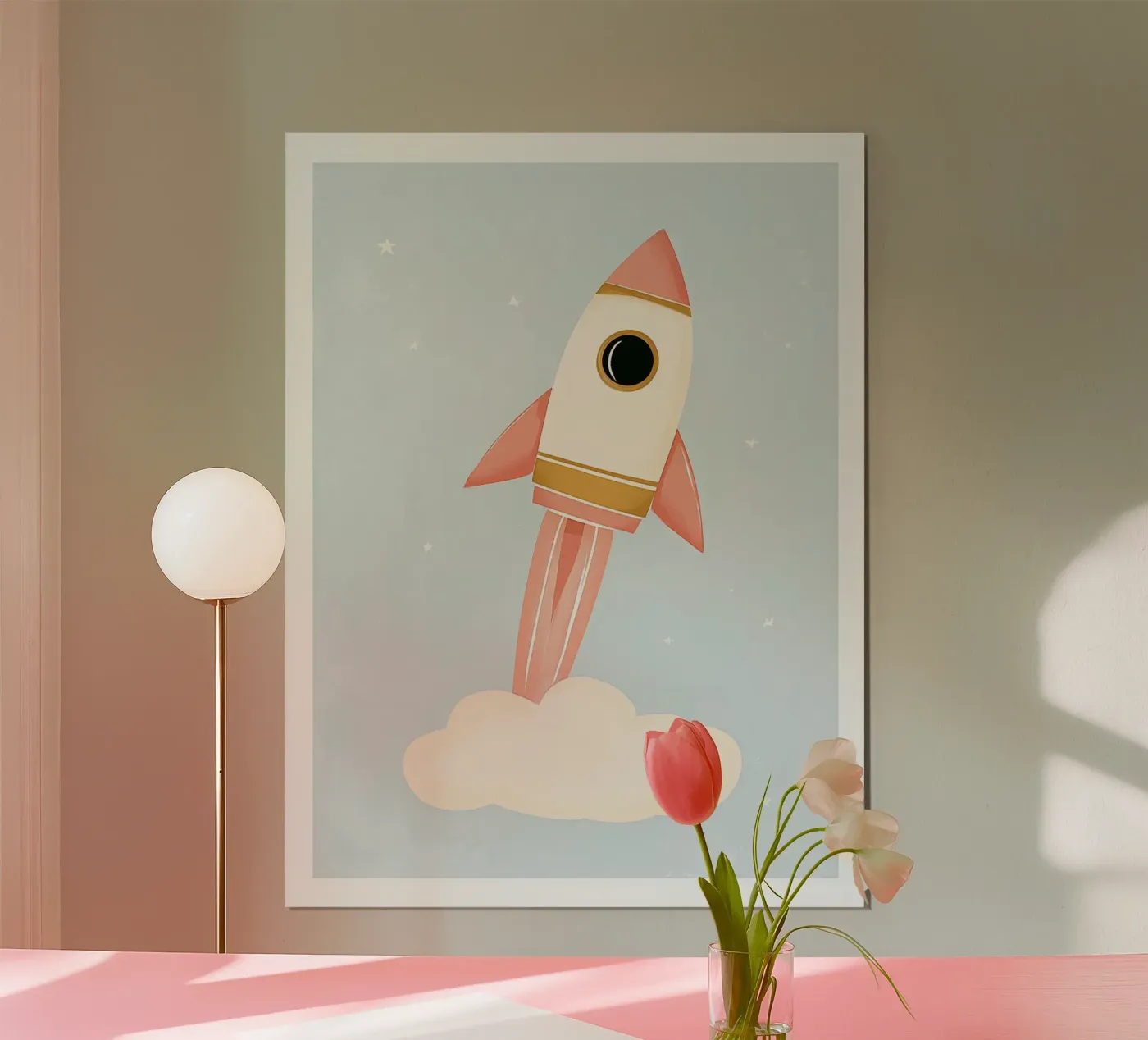 Little Rocket poster da Alma Rowan