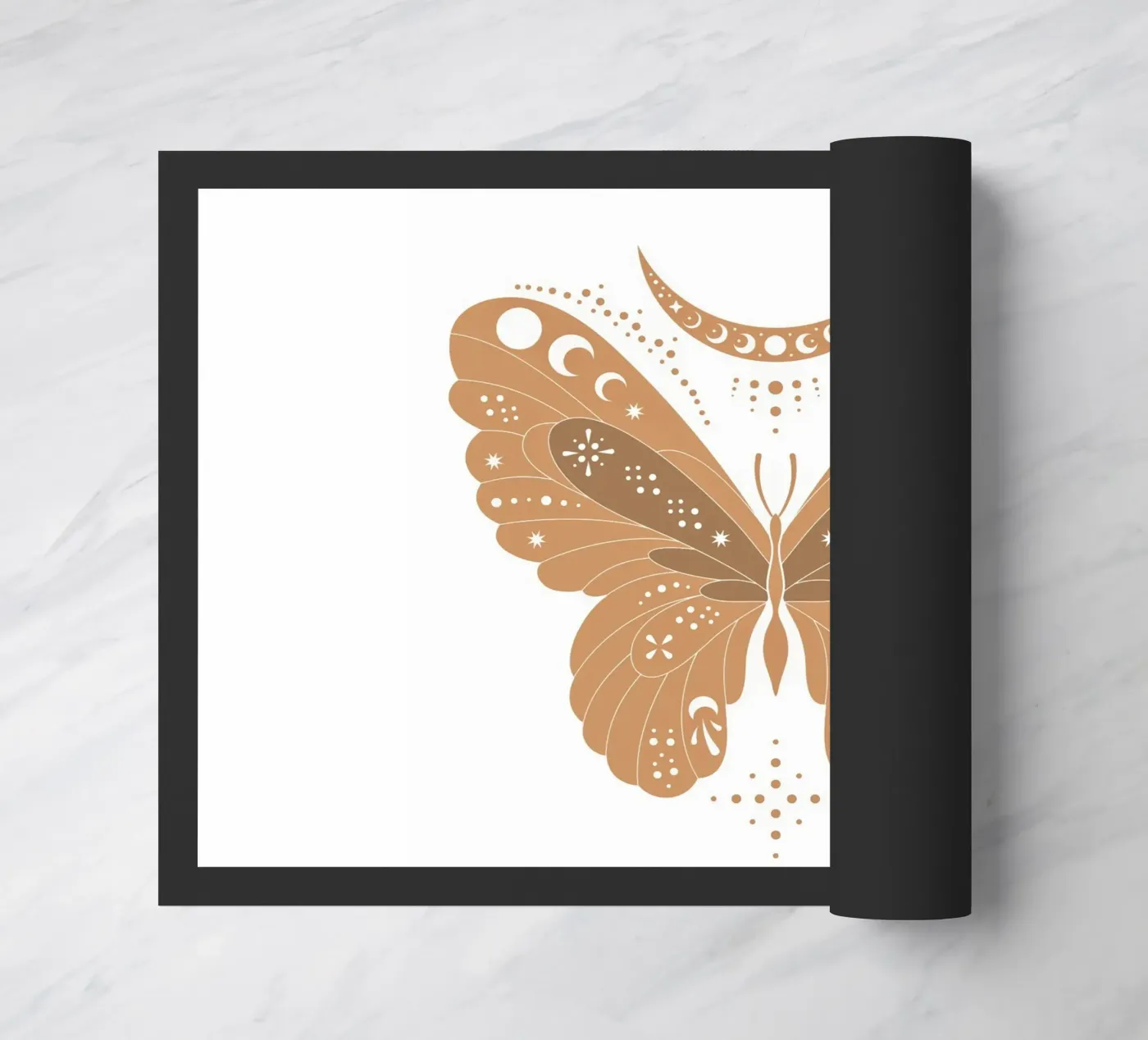Mystical Butterfly doormat by Kiroiharu