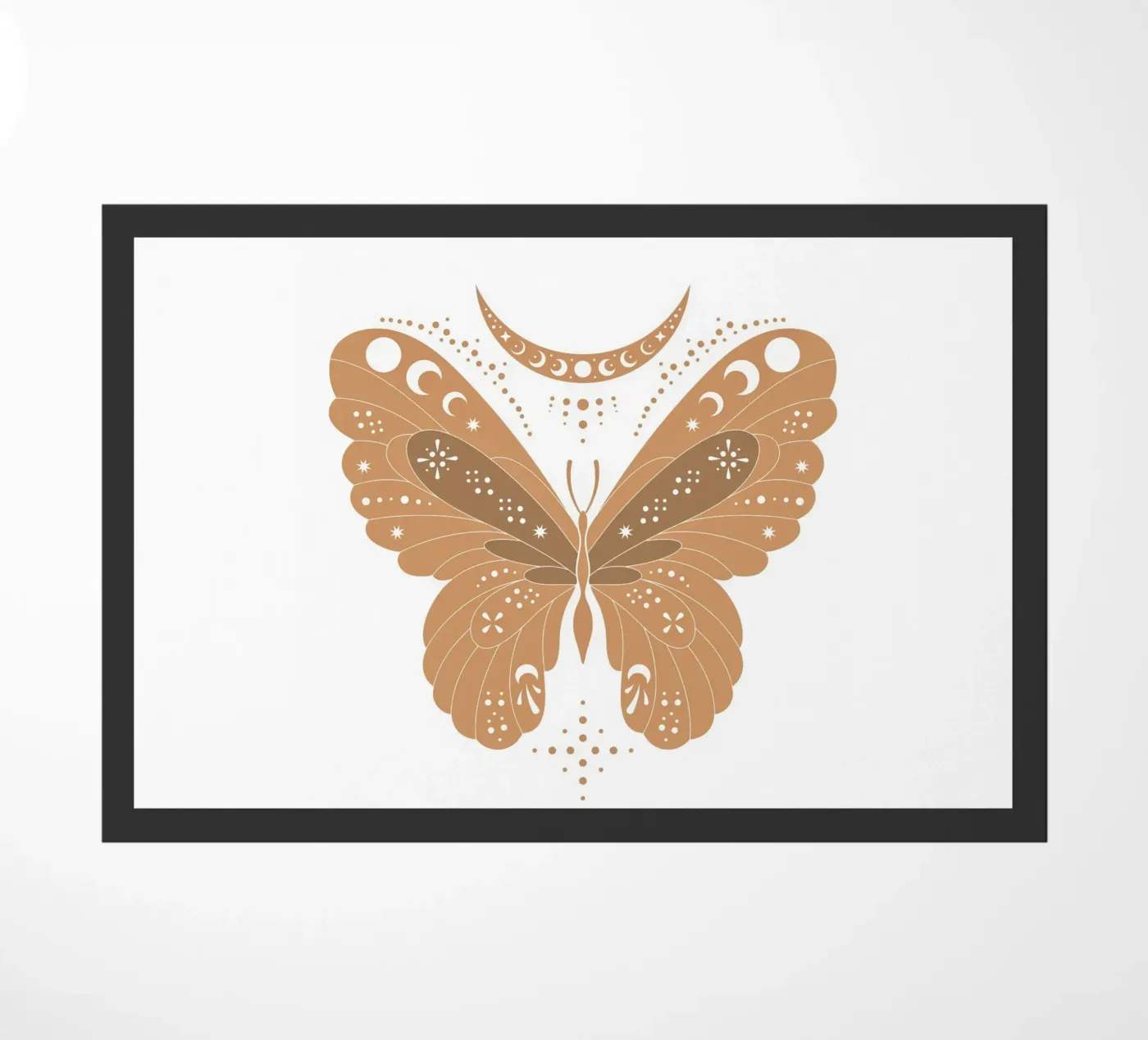 Mystical Butterfly doormat by Kiroiharu