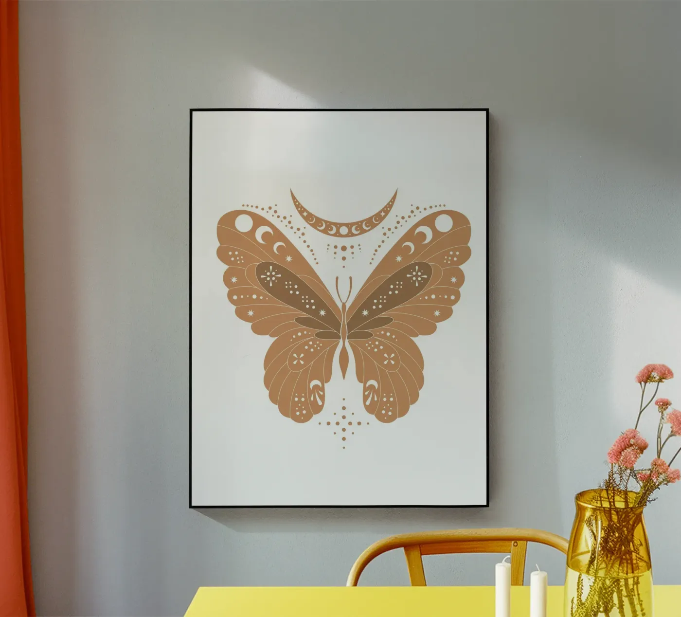 Papillon mystique plexiglas de Kiroiharu