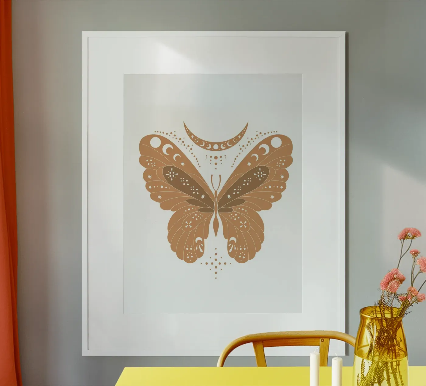 Farfalla mistica poster da Kiroiharu