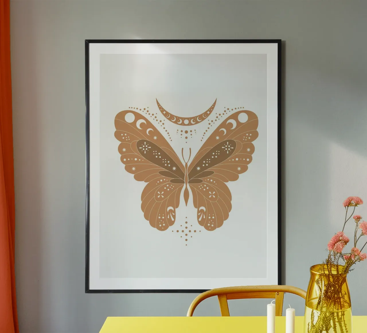 Farfalla mistica poster da Kiroiharu