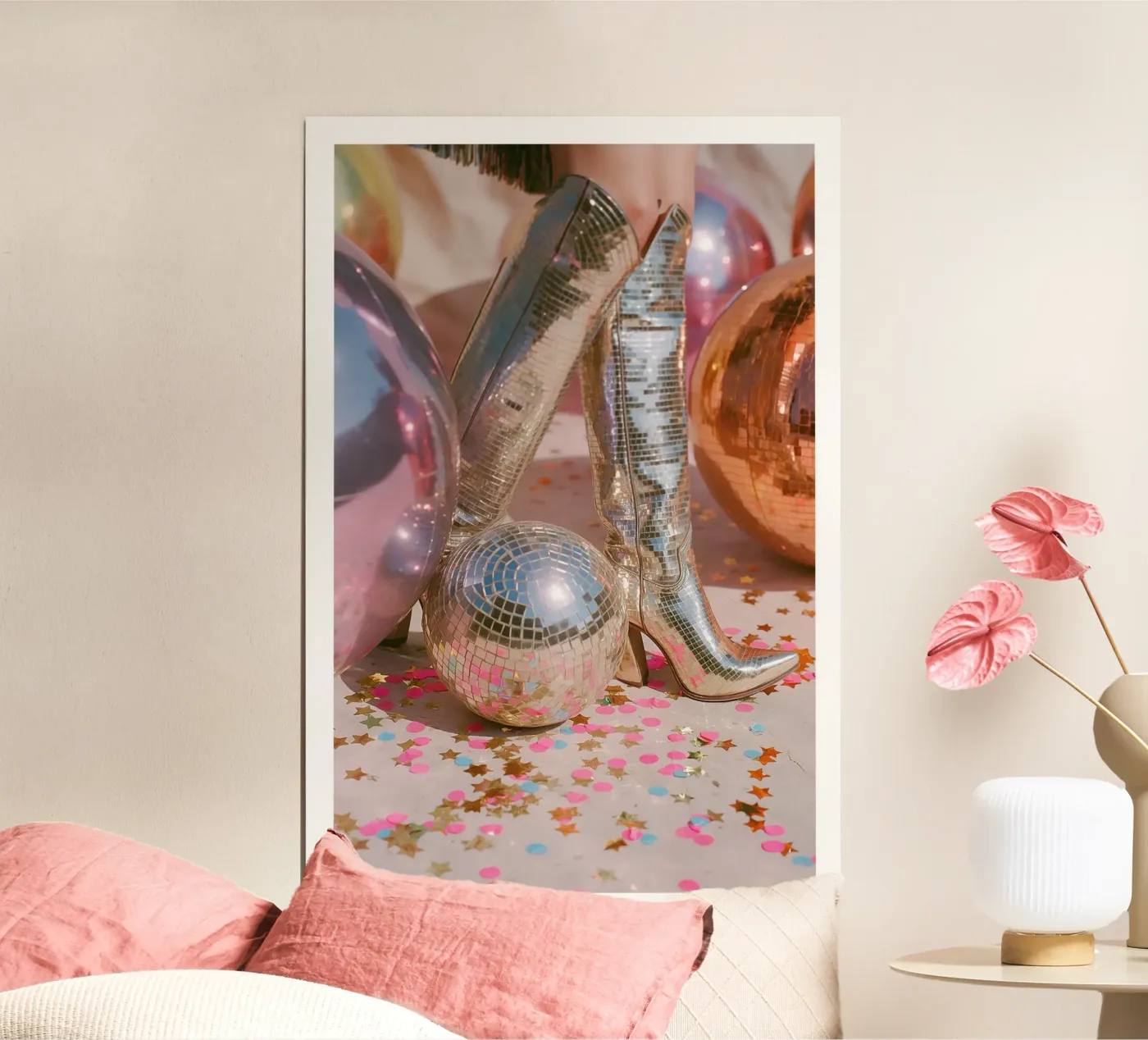 Disco Boots poster da Malou-Studio