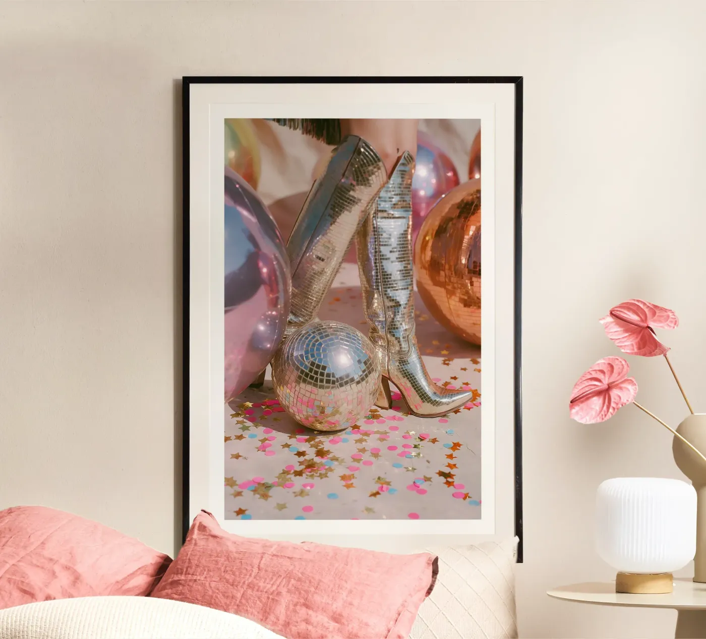 Disco Boots poster da Malou-Studio