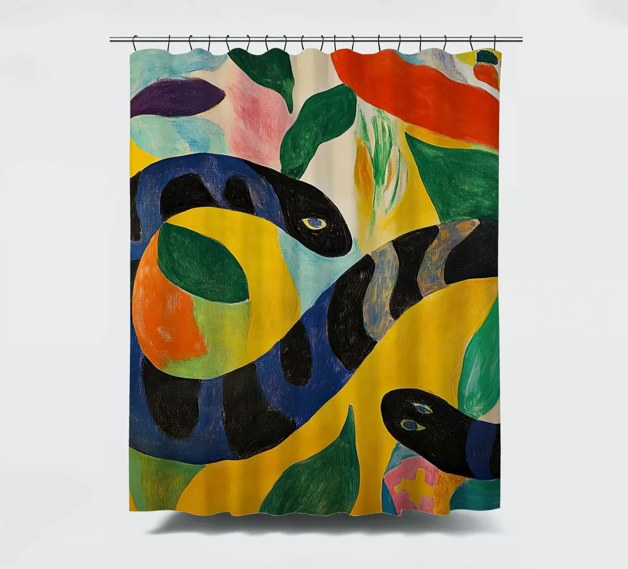 Serpente tenda da doccia da Nikis Art Studio